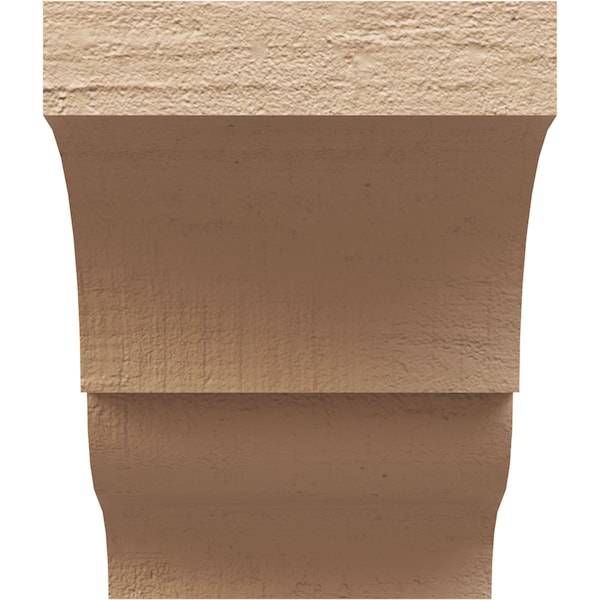 6in. W X 8in. H X 24in. L Asheboro Woodgrain TimberThane Rafter Tail, Primed Tan